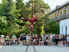 Выступление цирковой команды "Арлекино" г.Екатеринбург