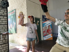 Кукольный театр в ДОЛ &laquo;Костёр&raquo;.