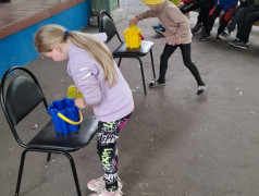 Для детей в ДОЛ "Костёр" были проведены "Весёлые старты"!