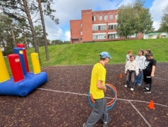 20 Августа в ДОЛ "Магистраль" прошли весёлые старты с элементом... 