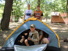 Большая игра увлекла весь лагерь! Железнодорожный вызов в ДОЛ "Бештау"