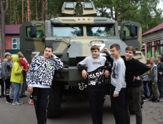 Военно-спортивная игра Зарница в лагере "Сосновый бор"