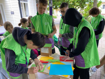 Помощники вожатых!