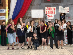 В лагере прошёл конкурс флешмобов &laquo;Россия &mdash; это мы&raquo;
