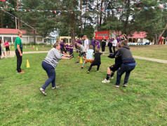 День физкультурника в нашем лагере