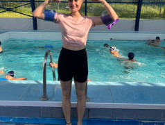 Заплыв в жаркие летние деньки 