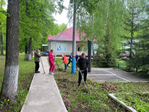 В ДОЛ «Орлёнок» кипит работа!