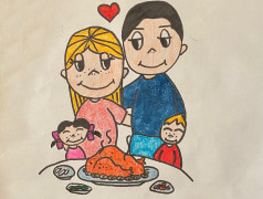 Выставка рисунков &laquo;Семейные ценности &mdash; это&hellip;&raquo;