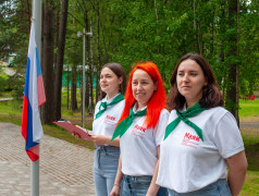 Линейка открытия второй лагерной смены в ДОЛ &laquo;Маяк&raquo;!