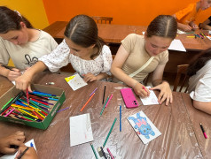 Кружковая работа в лагере "Яльчик".