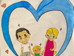 Выставка рисунков &laquo;Семейные ценности &mdash; это&hellip;&raquo;