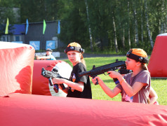 Лазертаг в "Солнечном"