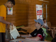 Игротека в лагере "Восток" 