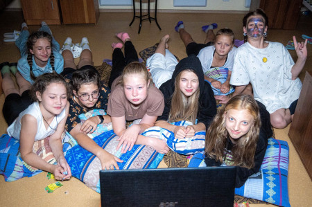 Сплочение в оздоровительном центре 