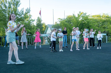 День России в лагере 