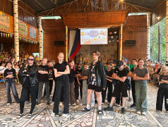 В ДОЛ им. Ю. Гагарина состоялась презентация отрядов!