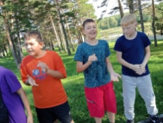 16 Августа в ДОЛ "Магистраль" прошли весёлые старты вместе с... 