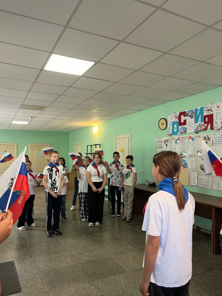 12 июня День России в ДОЛ им. Зои Космодемьянской