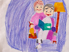 Выставка рисунков &laquo;Семейные ценности &mdash; это&hellip;&raquo;