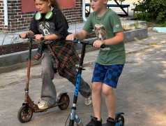 Один день в лагере Яльчик.