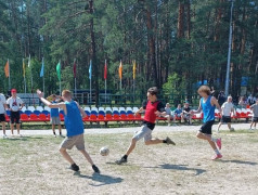 Турниры по пионерболу и футболу в ДОЛ "Яльчик"