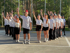 Открытие 3 лагерной смены в ДОЛ "Яльчик"