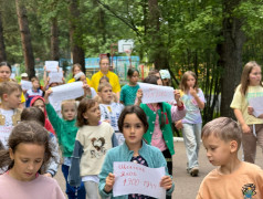  Бессмертный полк в ДОЛ им.Ю. Гагарина