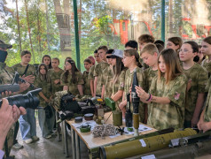"Каникулы с Росгвардией" в ДОЛ "Зелёный огонёк"