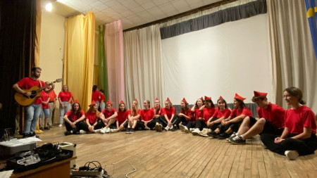 Концерт вожатых.