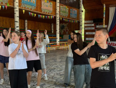 В лагере стартовал танцевальный кружок!