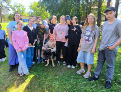 Встреча с волонтерским отрядом "Дорога Добра"