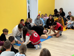 Знакомство с обществом Красного Креста в ДОЛ "Яльчик"