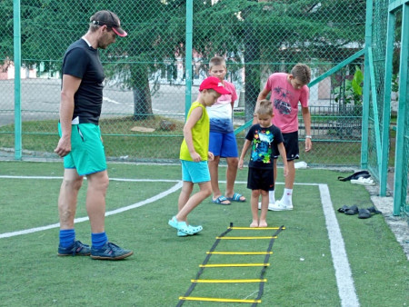 Тренировка по футболу с Активным Родителем.