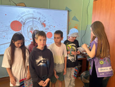 Игра "Инновационный экспресс. Навыки. Достижения. Мастерство" прошла в нашем лагере!