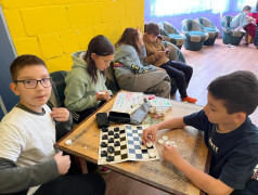 В лагере проходят занятия с психологом