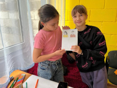 В лагере проходят занятия с психологом