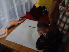 Отрядное дело 5 отряда: &laquo;Мы рисуем ЗОЖ&raquo;