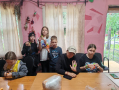  Мастерская мягких чудес в нашем лагере! 