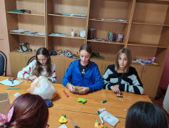  Мастерская мягких чудес в нашем лагере! 