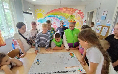 Занятия железнодорожной игротеки