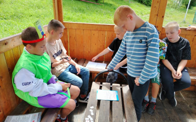 Занятия железнодорожной игротеки