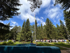 День семьи, любви и верности в нашем лагере! 