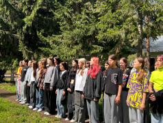 День семьи, любви и верности в нашем лагере! 