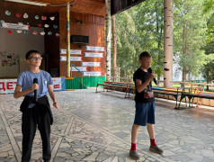 Внимание! Сегодня в лагере состоялся отборочный тур на вокальное шоу "ГОЛОС"!