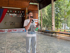 Внимание! Сегодня в лагере состоялся отборочный тур на вокальное шоу "ГОЛОС"!