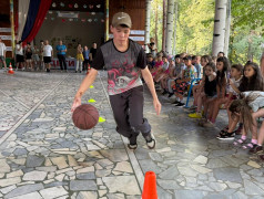 Торжественное открытие Спартакиады в лагере!