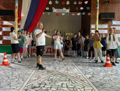 Торжественное открытие Спартакиады в лагере!