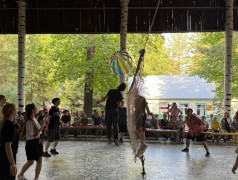 Торжественное открытие Спартакиады в лагере!