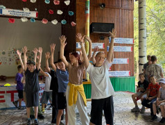 Торжественное открытие Спартакиады в лагере!