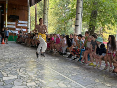 Торжественное открытие Спартакиады в лагере!